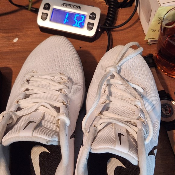 Nike React Golf Shoes Mens Size 7.5 White Mesh Athletic Sneakers CT6620-105 - Picture 11 of 12